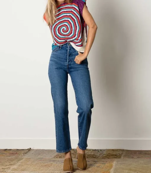 Jean Ribcage Straight Ankle Jive Together