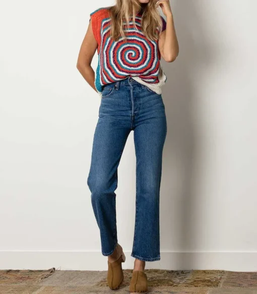 Jean Ribcage Straight Ankle Jive Together
