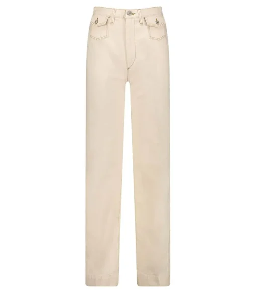 Jean 70S Pocket Wide Leg Rinsed Birch