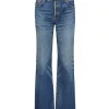 Jean Walnut Straight Dark Blue