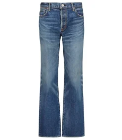 Jean Walnut Straight Dark Blue