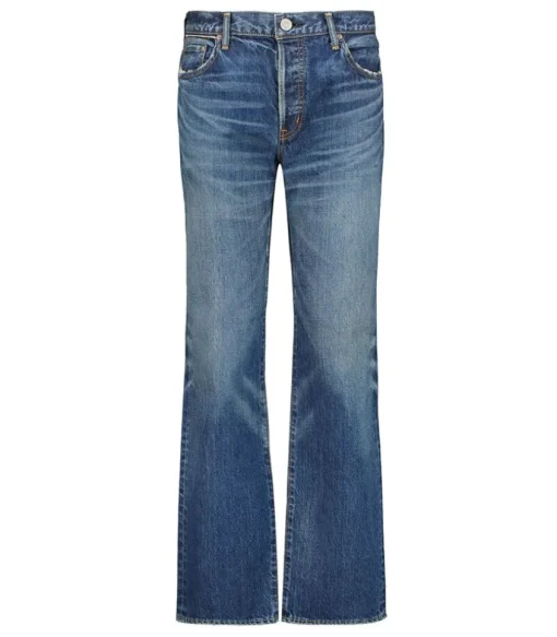 Jean Walnut Straight Dark Blue