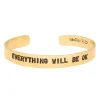 Jonc En Laiton Grave Everything Will Be Ok
