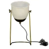 Lampe Gloss Laiton Et Ivoire
