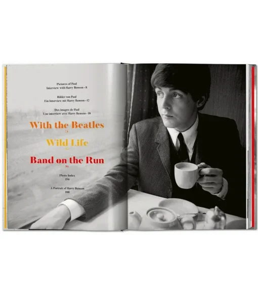 Livre Harry Benson. Paul