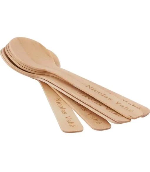 Lot De 48 Cuilleres En Bois "Taste"