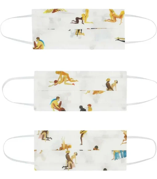 Lot De 3 Masques Couple X
