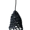 Luminaire Baladeuse Double 100% Papier Recycle Noir