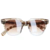 Lunettes De Soleil Homme Philippe Brun Havane / Gris Degrade