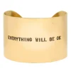 Manchette Gravee Everything Will Be Ok