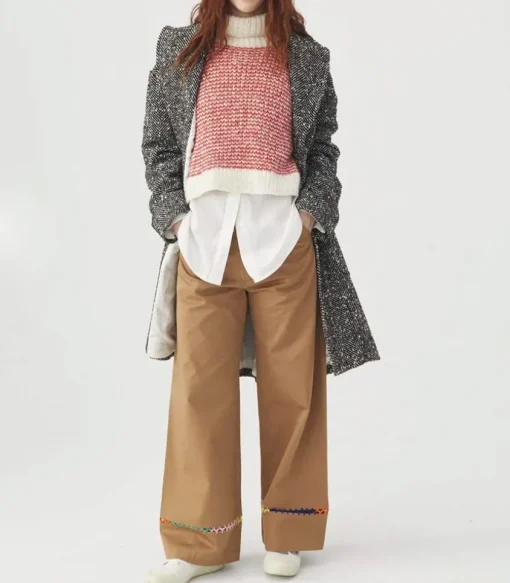 Manteau Milou Bretagne Chevron Black