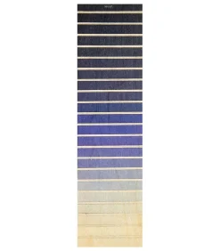 Marque-Pages En Bois Degrade Bleu