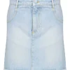 Mini Jupe En Jean Light Blue