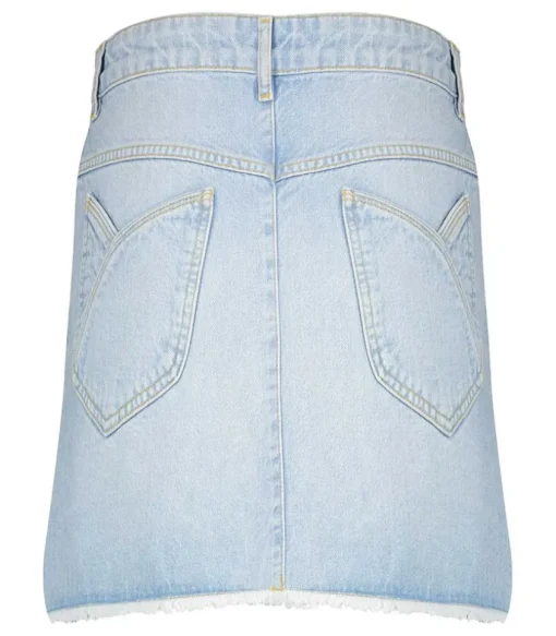 Mini Jupe En Jean Light Blue
