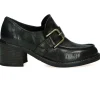 Mocassins A Talons Patrizia Cuir Kaki
