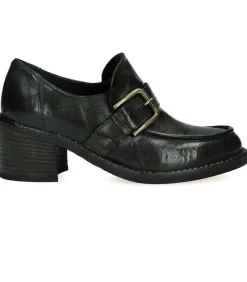 Mocassins A Talons Patrizia Cuir Kaki