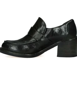 Mocassins A Talons Patrizia Cuir Kaki