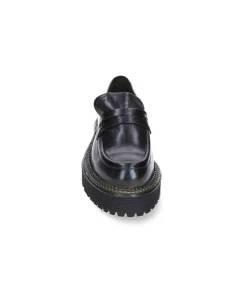 Mocassins En Cuir Kaki