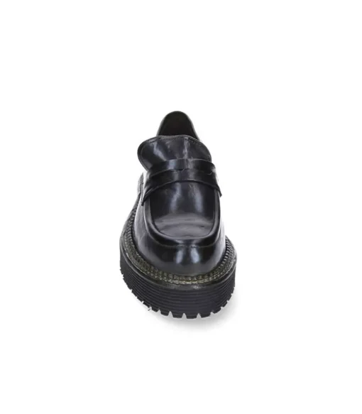 Mocassins En Cuir Kaki