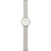 Montre 10.05 Cadran Rond Argente - 2 Bracelets