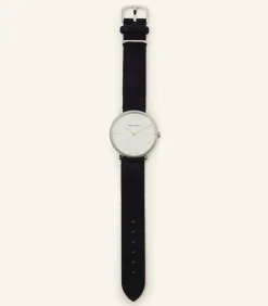 Montre 10.05 Cadran Rond Argente - 2 Bracelets