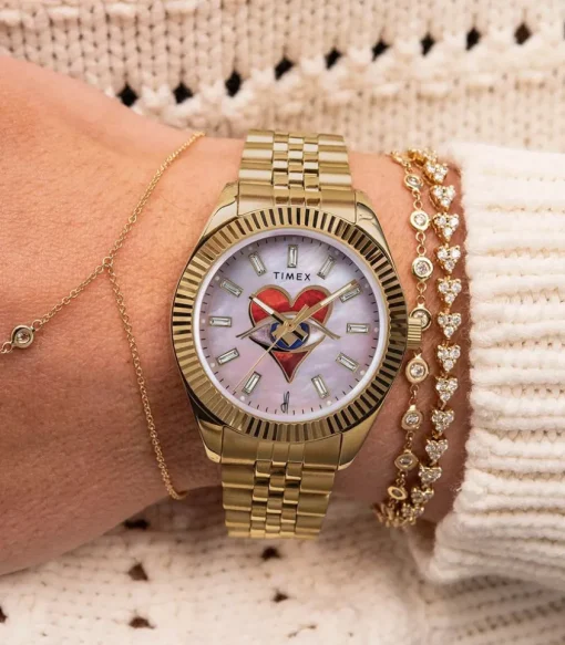Montre Timex X Jacquie Aiche Pink Quartz