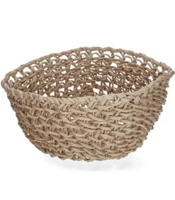 Panier Guipure 100% Papier Recycle Naturel