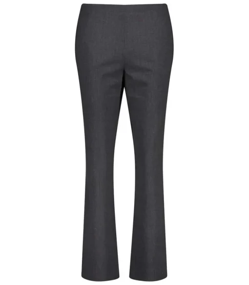Pantalon A Pinces Pull-On Charcoal