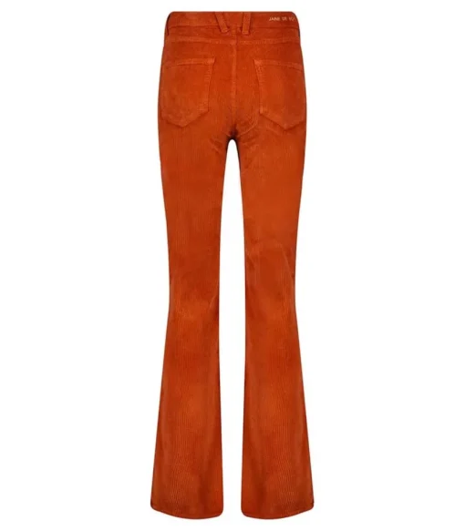Pantalon En Velours Cotele Dylan Rust
