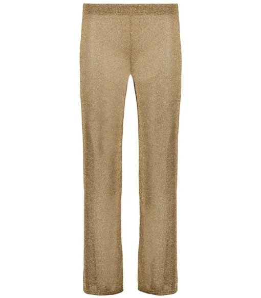 Pantalon Lurex Large Gold
