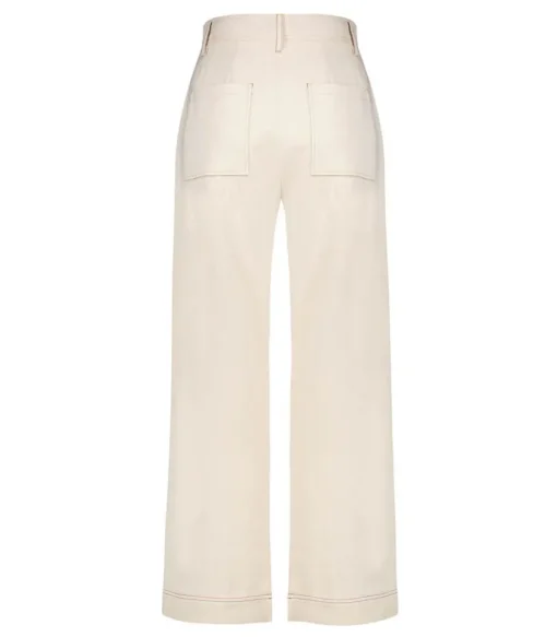 Pantalon Miti Couleur Off White