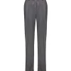 Pantalon Paula En Laine Gris