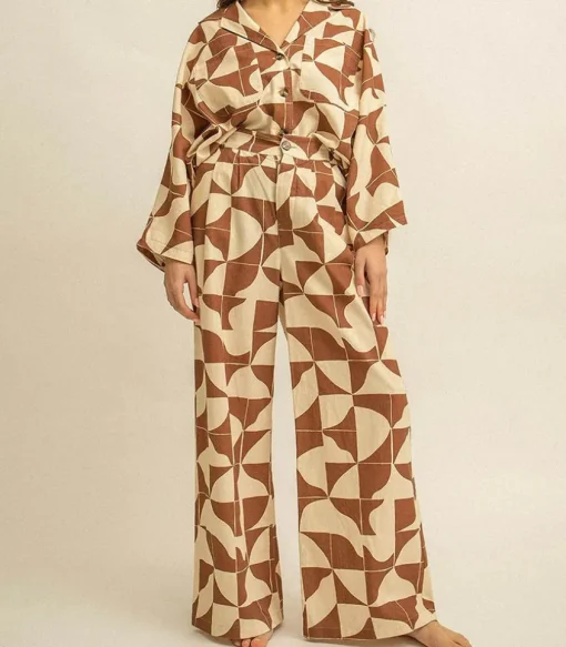 Pantalon Tamara Imprime Seventies