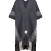 Poncho Bicolore Long
