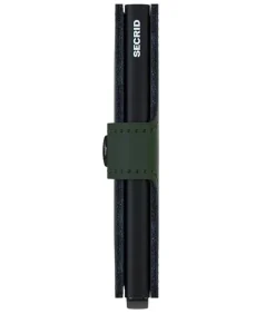 Porte-Carte Miniwallet Matte Green Black