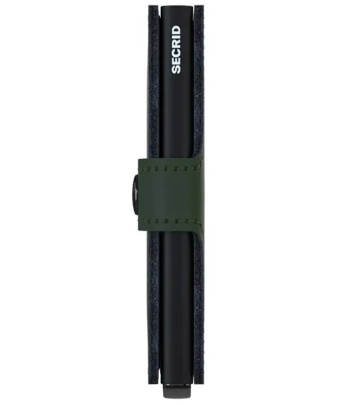 Porte-Carte Miniwallet Matte Green Black