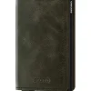 Porte-Carte Slimwallet Vintage Olive Black