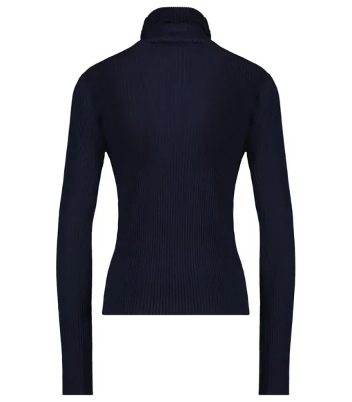 Pull Col Roule Dolcevita Navy