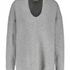 Pull Col V Manches Longues Maille