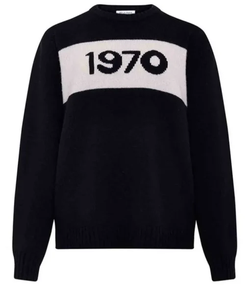 Pull Oversized 1970 Merinos Noir