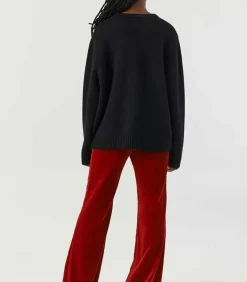 Pull Oversized 1970 Merinos Noir
