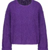 Pull Zolly Aubergine Chine