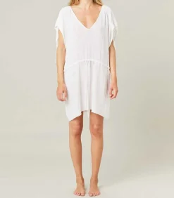 Robe Courte Alexandrie Blanche