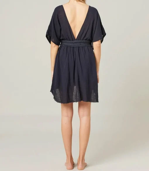 Robe Courte Empire Black