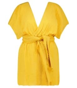 Robe Courte Empire Gold