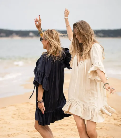 Robe Loane Ecru