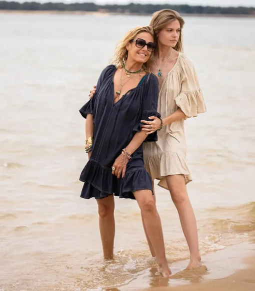 Robe Loane Ecru
