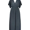 Robe Longue Empire Bleu Marine