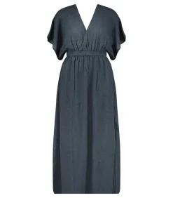 Robe Longue Empire Bleu Marine