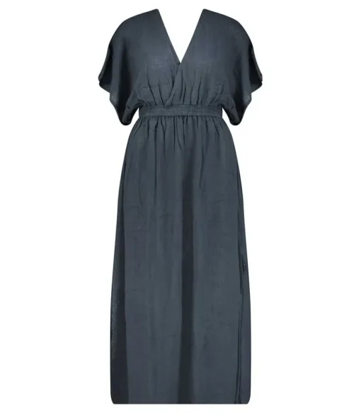 Robe Longue Empire Bleu Marine